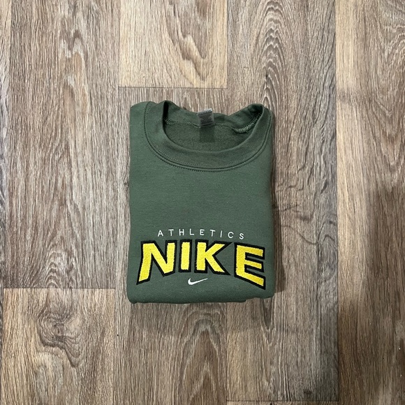 Athletics Olive Sweatshirt - Picture 2 of 4